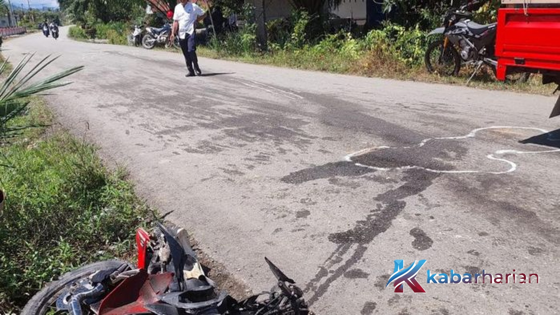 Tragedi Maut di Jalan Poros Topoyo: Dua Pemuda Mamuju Tengah Tewas Usai Dihantam Truk
