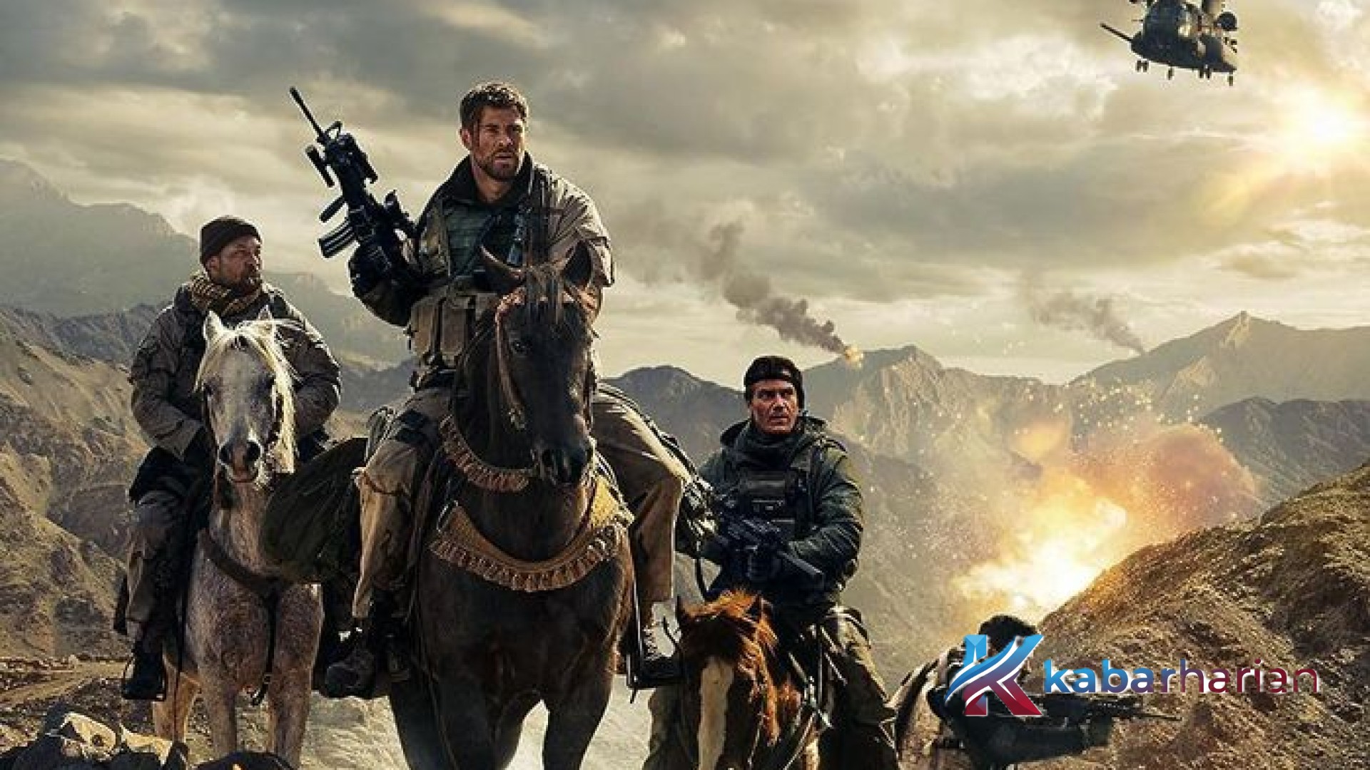Sinopsis 12 Strong: Perjuangan Heroik Pasukan Berkuda Amerika di Jantung Pertahanan Taliban