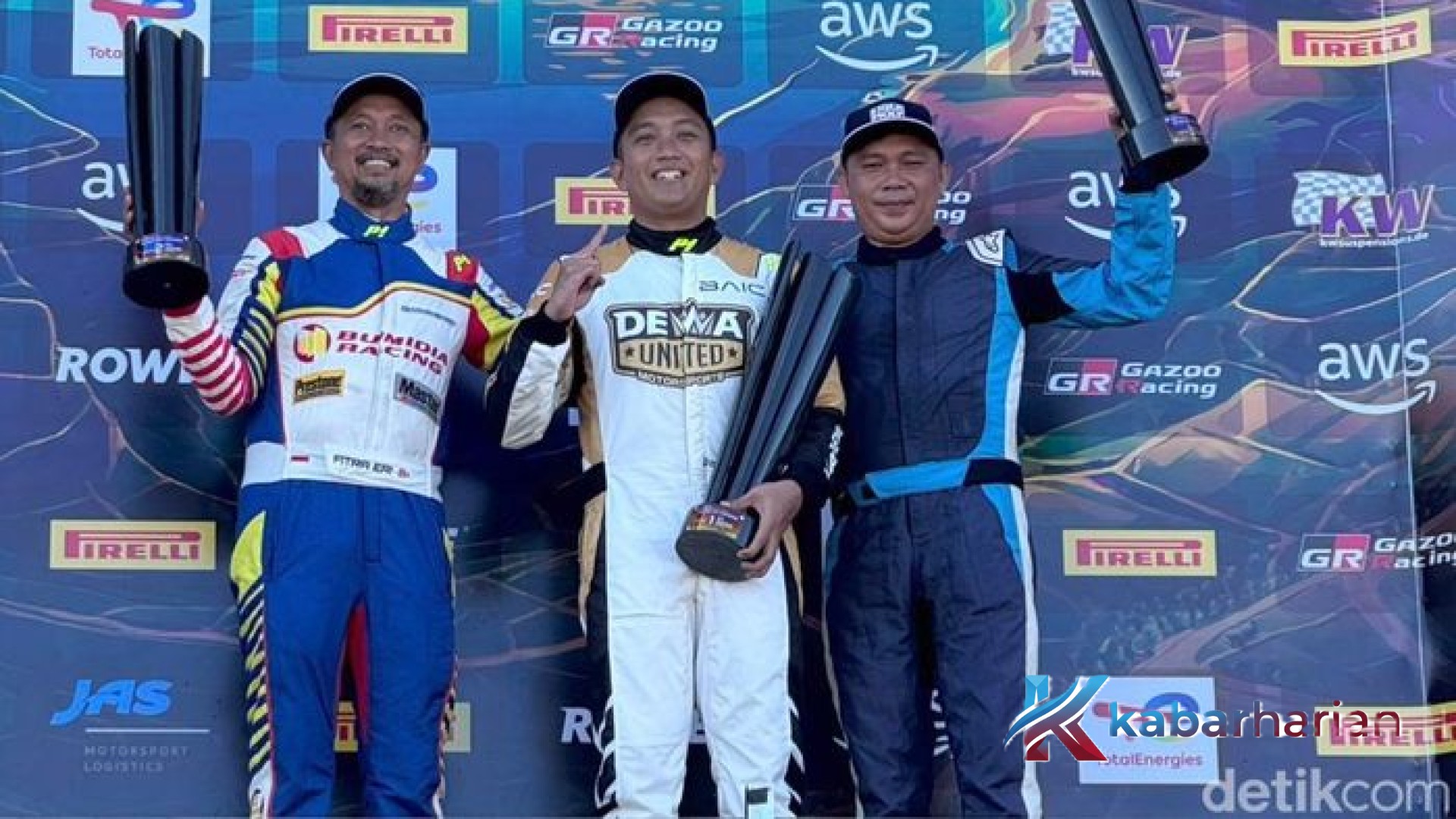 Dominasi Dewa United: Demas Agil Tak Terbendung di Race 1 Subaru BRZ Super Series Mandalika 2026