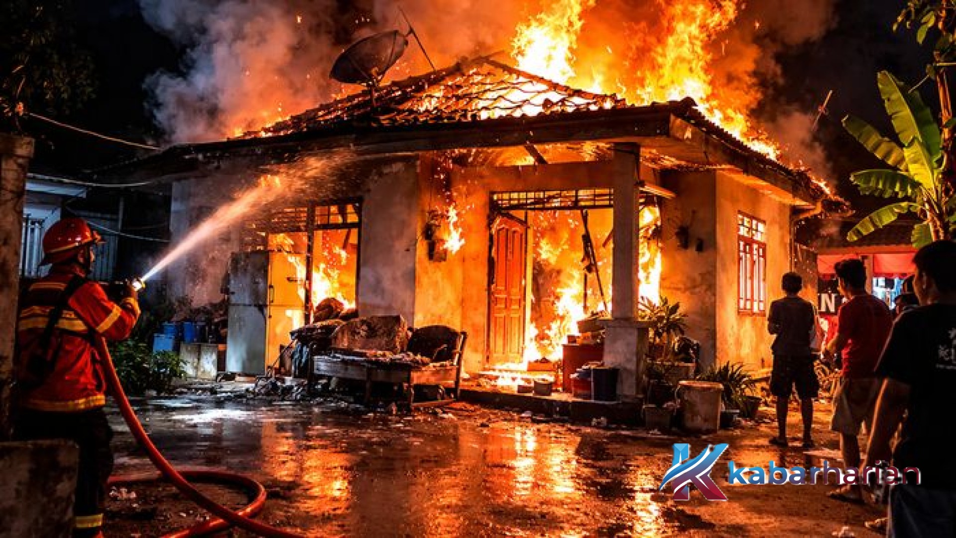 Teror Bom Molotov di Belawan: Aksi Brutal Kelompok Pemuda Bakar Rumah Warga, Satu Tersangka Positif Narkoba Ditangkap