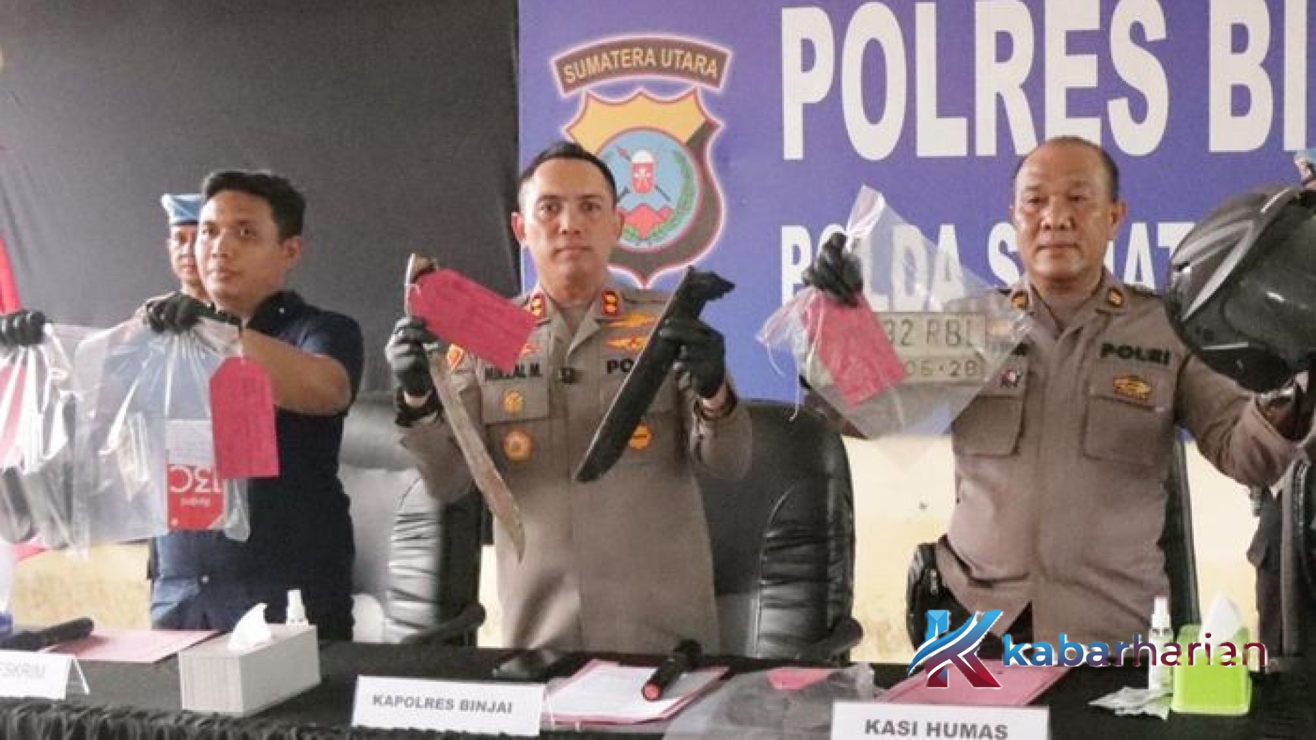 Aksi Keji Begal Motor Terhadap Pelajar di Binjai Berakhir dengan Timah Panas: Pelaku Residivis Tak Berkutik
