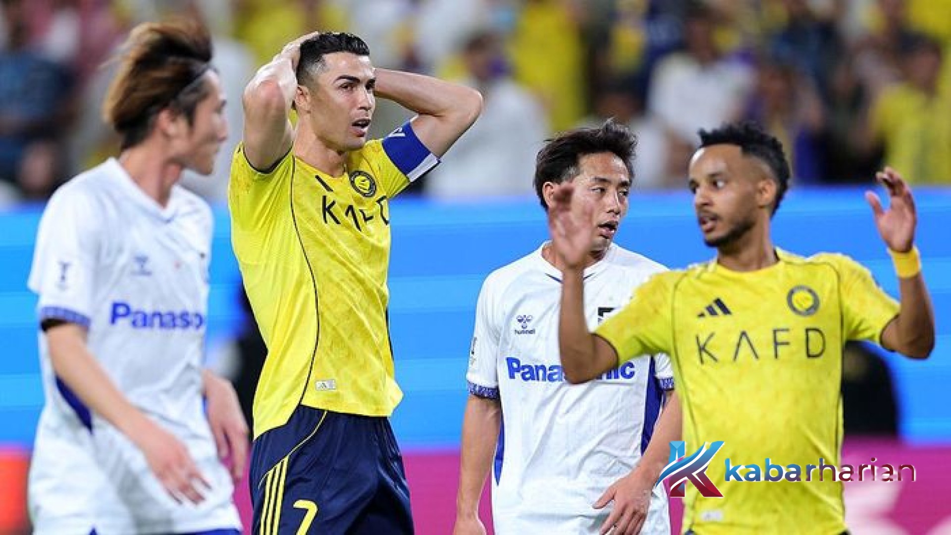 Mimpi Buruk di Riyadh: Cristiano Ronaldo Gagal Angkat Trofi ACL 2 Setelah Al Nassr Ditaklukkan Gamba Osaka