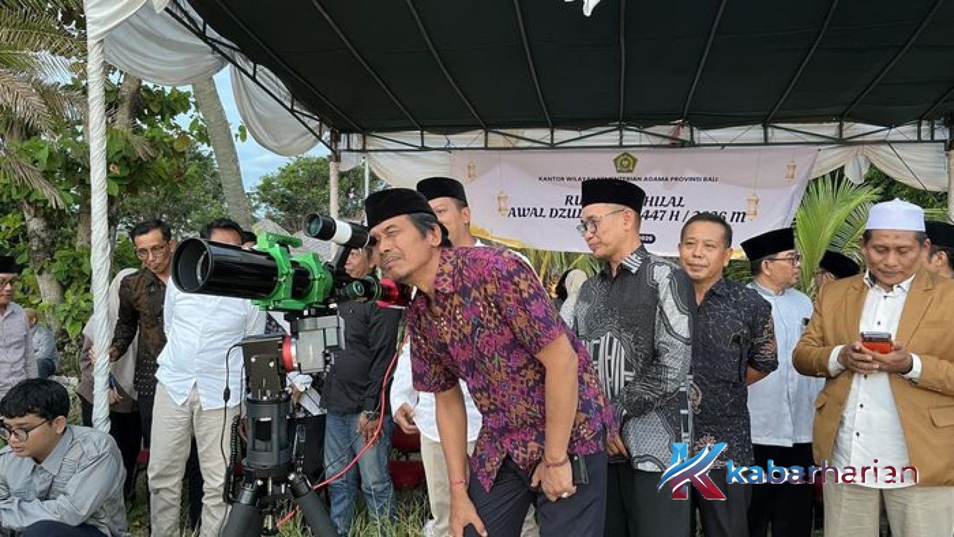 Menanti Hilal di Balik Awan Pantai Sekeh: Menakar Penetapan Idul Adha 2026 Lewat Pantauan Kemenag Bali
