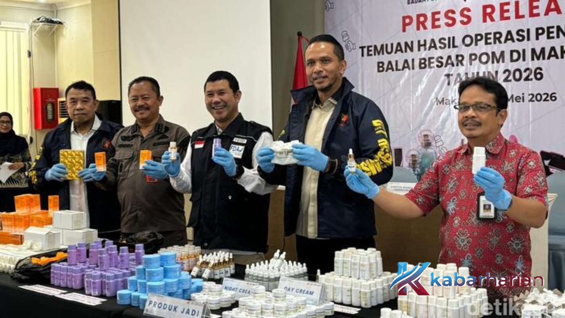 Bongkar Bisnis Gelap Kecantikan: BBPOM Makassar Sita 7.092 Skincare Ilegal Bermerkuri, Simak Daftar Mereknya!