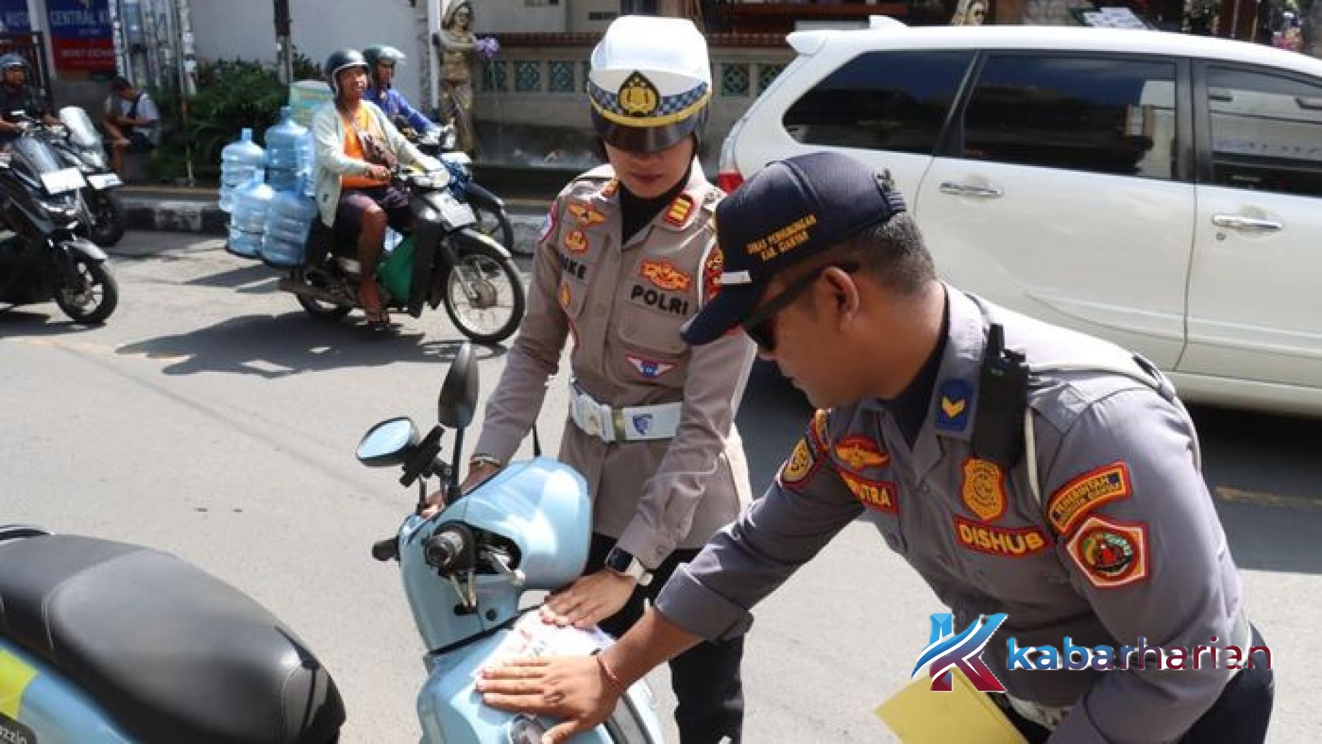 Ubud Berbenah: Ratusan Kendaraan Terjaring Operasi Penertiban Parkir Liar di Jantung Pariwisata Gianyar
