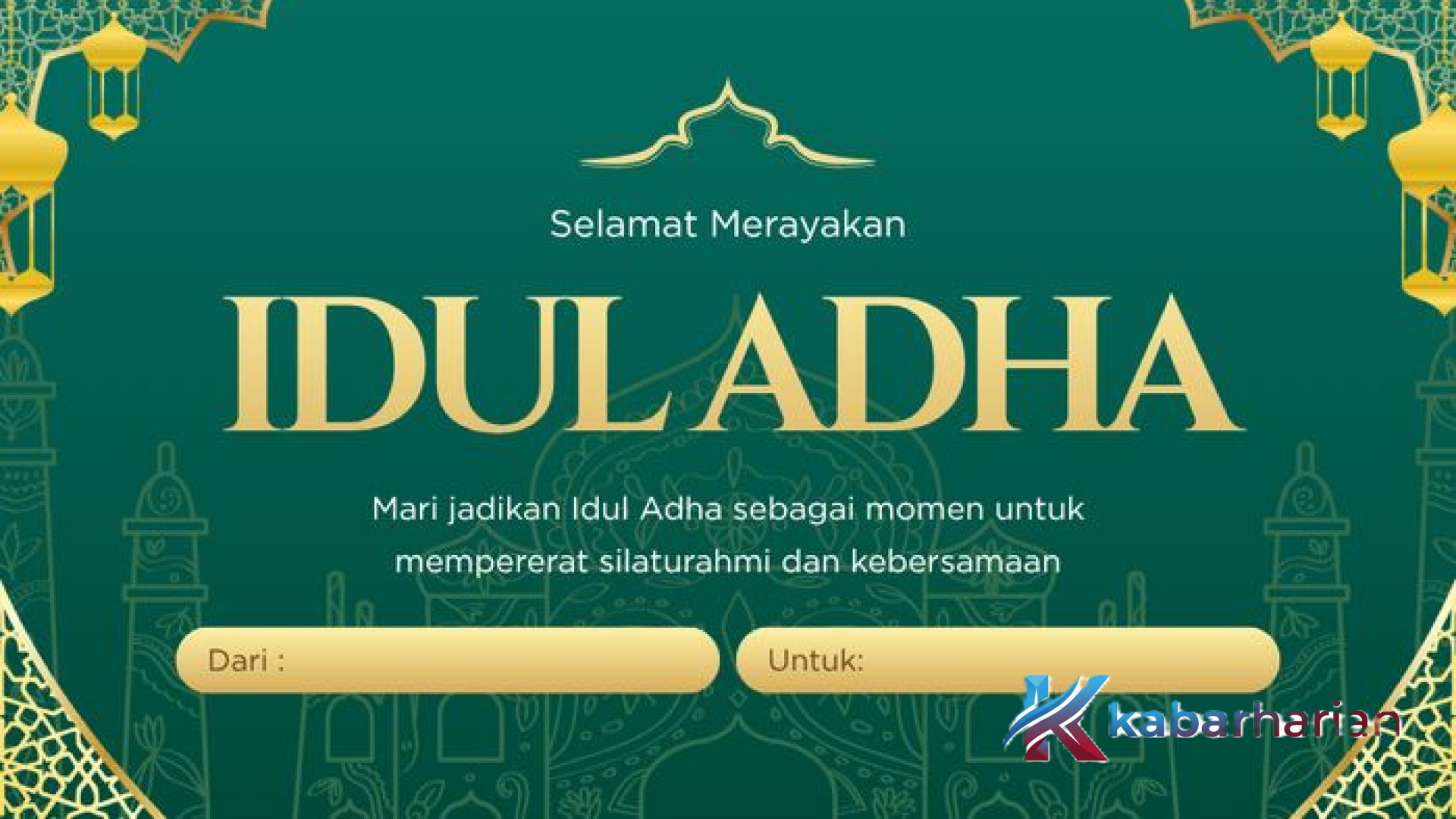 45+ Kartu Ucapan Idul Adha 2026 Terbaik: Link Download PNG Gratis dan Kalimat Ucapan Menyentuh Hati