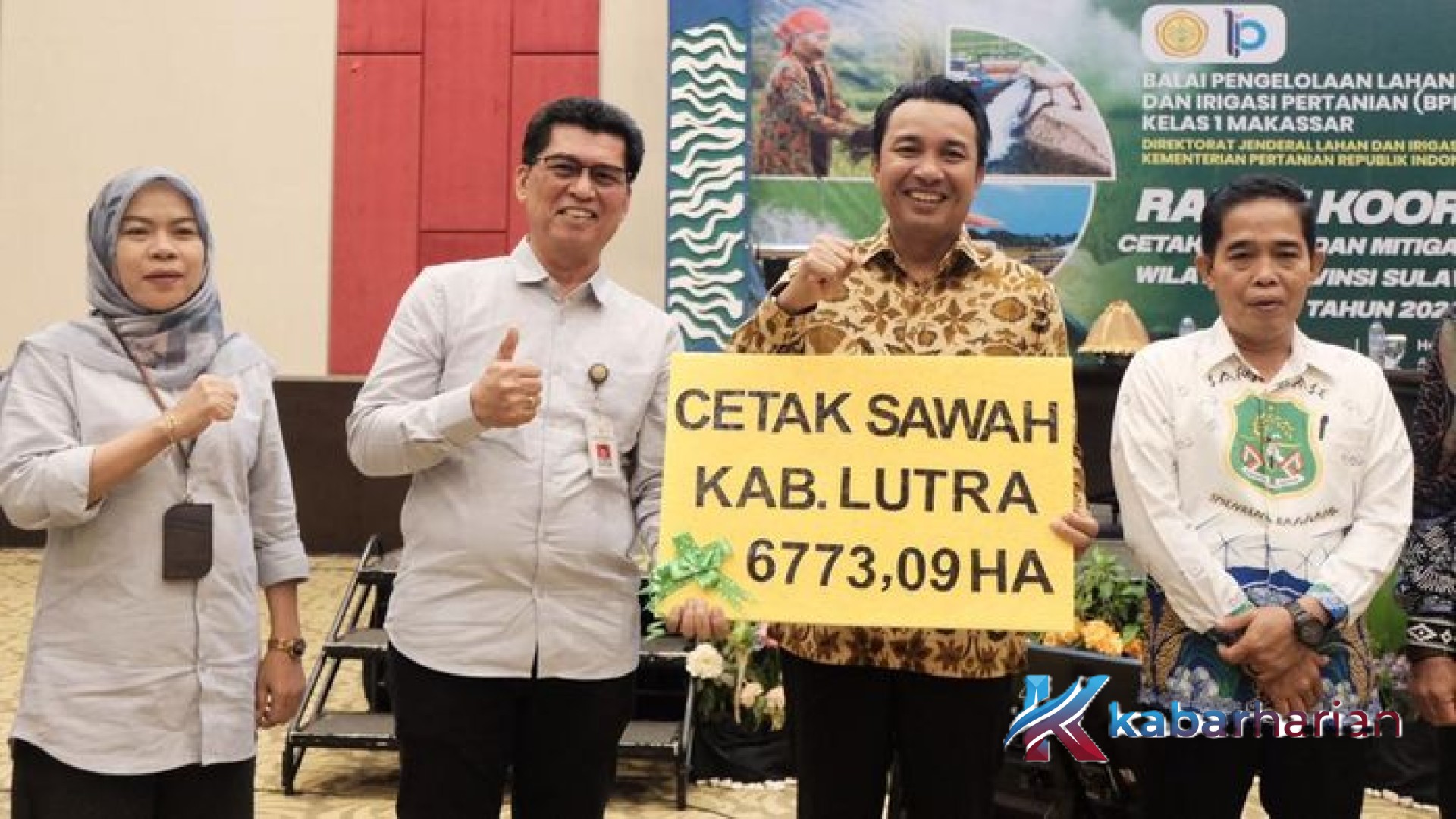 Langkah Besar Luwu Utara: Transformasi 6.773 Hektare Lahan Menjadi Lumbung Pangan Masa Depan