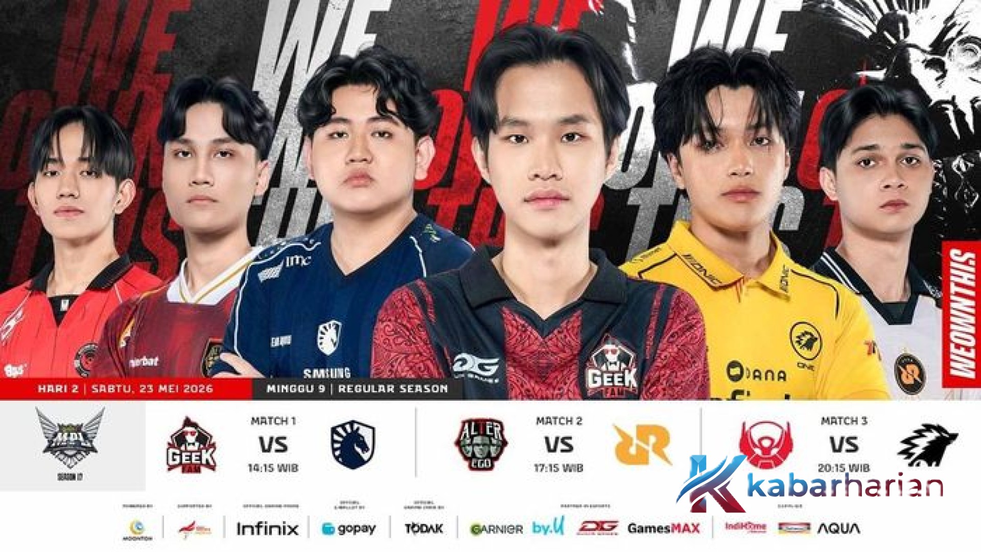 Drama Pekan Terakhir MPL ID S17: Perang Penentuan Menuju Playoff Dimulai Hari Ini!