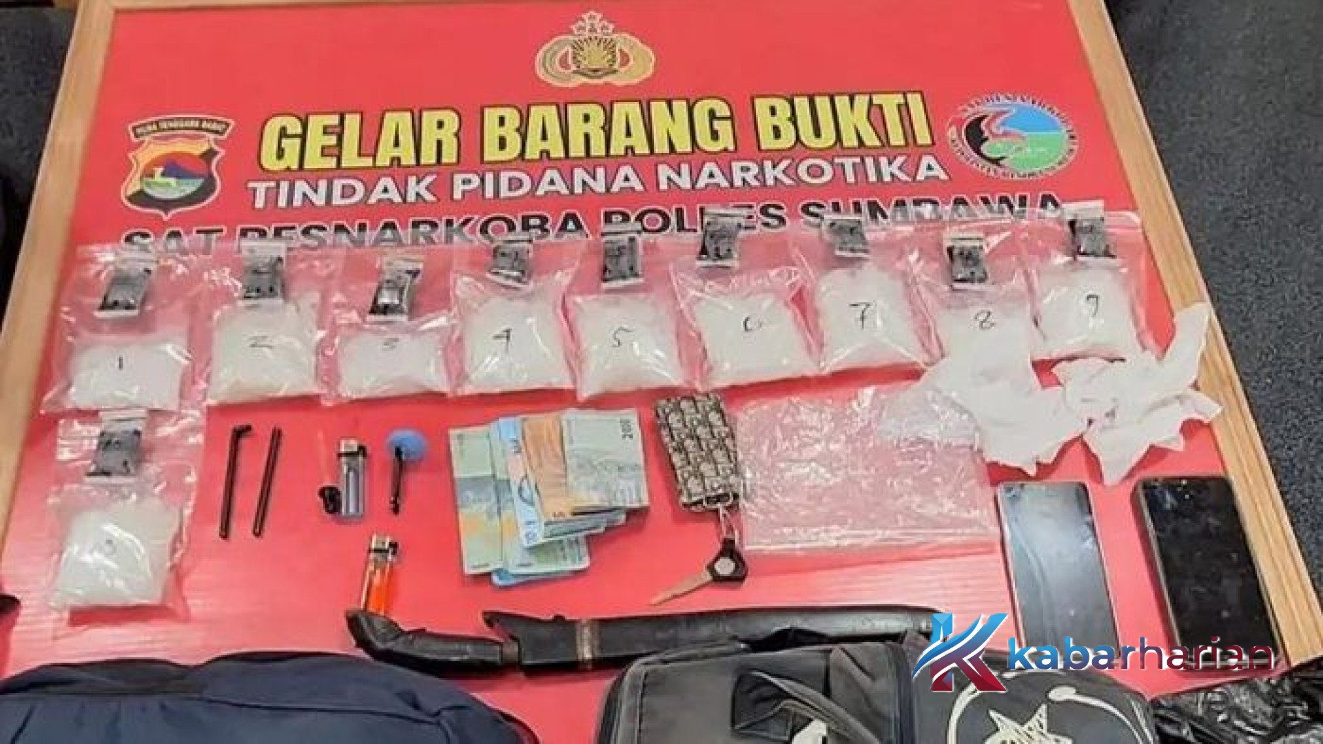 Skandal Kurir Narkoba di NTB: Tergiur Imbalan Besar, Dua Remaja Dompu Tertangkap Bawa 1 Kg Sabu di Sumbawa
