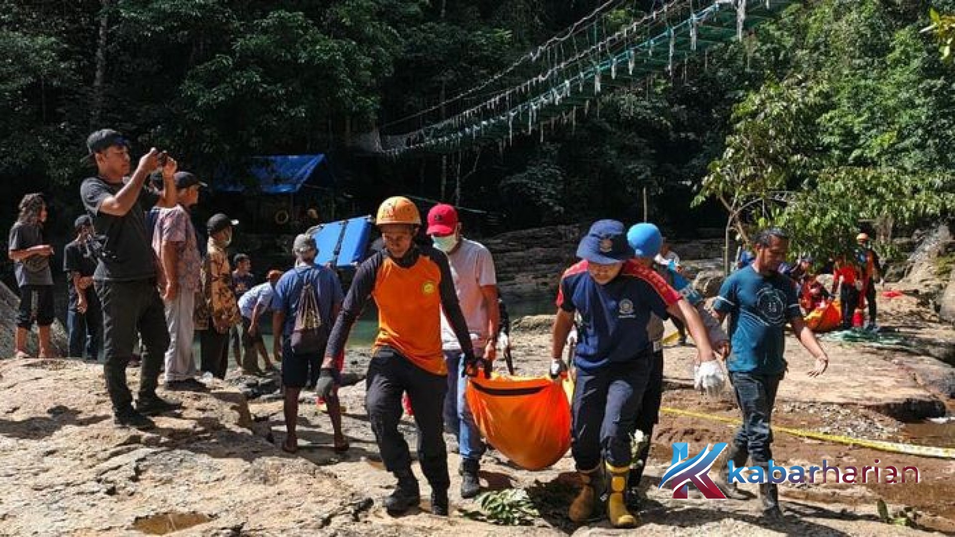 Tragedi Maut di Jembatan Gantung Cunca Wulang: Detik-detik Dua Wisatawan Austria Tewas Terhempas dari Ketinggian 20 Meter